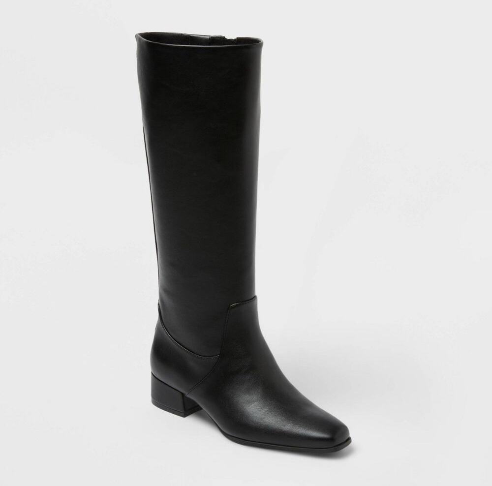 Universal Thread Women's Rhi Boots with Memory Foam Insole Square Toe 9.5 No Tag